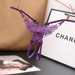 Women's Purple Thong