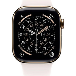 Apple Watch Series 11 Cellular 46mm Titanium Gold Light Blush