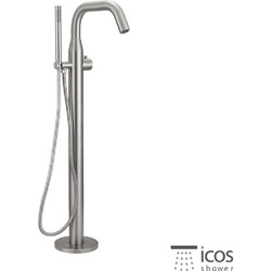 ΜΠΑΤ.ΛΟΥΤΡΟΥ ΕΠΙΔΑΠΕΔΙΑ ΥΨΟΣ 99,50 εκ. ICOS 316 BRUSHED INOX