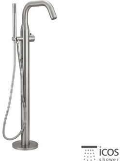 ΜΠΑΤ.ΛΟΥΤΡΟΥ ΕΠΙΔΑΠΕΔΙΑ ΥΨΟΣ 99,50 εκ. ICOS 316 BRUSHED INOX