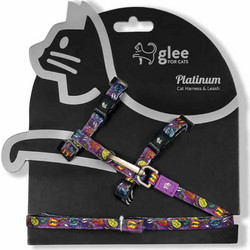 Glee Platinum Cat Purple Boom Σετ Σαμαράκι & Οδηγός Γάτας