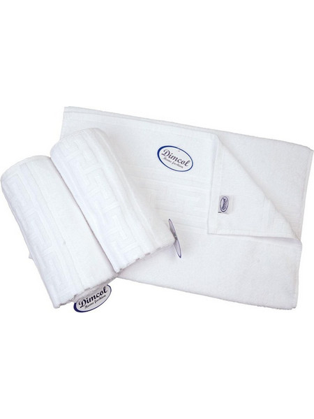Ξενοδοχειακή Πετσέτα 500 Gr/M Jacquard Μαίανδρος 70X140 Λευκό