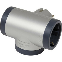 Legrand Ταφ 3 Θέσεων Ασημί 694523