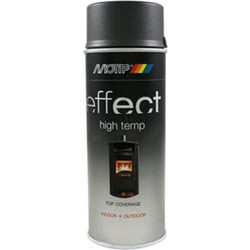 Motip Effect High Temp Σπρέι Θερμοκρασίας Black 400ml