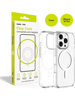 Mobile Origin Hybrid MagSafe Case, clear - iPhone 16 Pro - (MO-HYCL-IP16P)