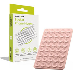 Mobile Origin Sticker Phone Mount O1, light pink - (MO-SPM-L-PNK)
