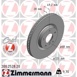 Zimmermann Δισκόπλακα - 200.2528.20