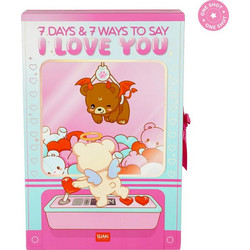 Box with 7 Surprises | Legami | 7 Days & 7 Ways to Say I Love You | VDC000