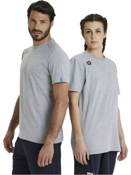 ΜΠΛΟΥΖΑΚΙ ARENA Unisex Team T-Shirt Panel Medium Grey Heather