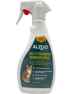 Καθαριστικό Alzoo Cat Litter Odour Remover Spray 500 ml