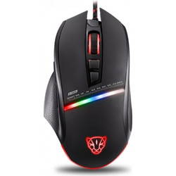 Motospeed V10 Ενσύρματο Gaming Ποντίκι RGB 4000 DPI Black