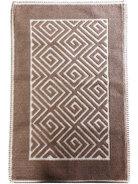 LABYRINTH BROWN ΧΑΛΙ 90% COTTON/10% POLYESTER 60Χ100ΕΚ