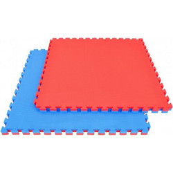 Δαπεδο puzzle Τατάμι EVA Κόκκινο - Μπλέ 104 x 104 x 2,5 cm (25mm)