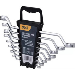 DELI σετ πολύγωνα κλειδιά DL150008A, 6x7-20x22mm, 8τμχ