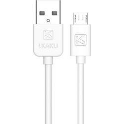 KAKUSIGA καλώδιο micro USB σε USB KSC-332, 2.4A, 480Mbps, 2m, λευκό