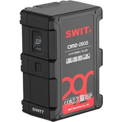 Swit CIMO-290S - 290Wh USB-C OLED info Cine V-mount Battery