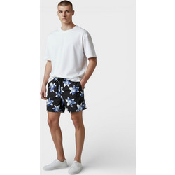 Moonstone Short Length Flower Ανδρικό Μαγιό Σορτς με Σχέδια Μαύρο MS9973