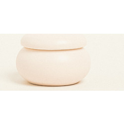 Beauty Home ΚΕΡΑΜΙΚΗ ΜΠΙΖΟΥΤΙΕΡΑ ΜΑΚΑΡΟΝ 6,5 x 5 cm ΕΚΡΟΥ Εκρού
