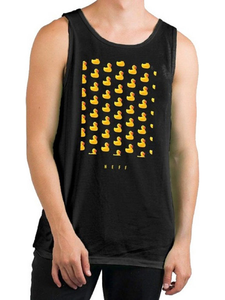 NEFF Men Ducky Tank Top - BLK - 18P32002