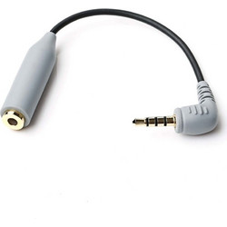 BOYA BY-CIP2 cable Smartphone Adapter Female TRS to 3.5mm Male TRRS
