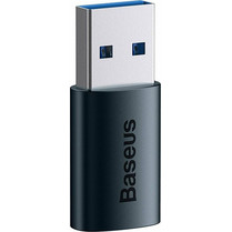 Baseus Ingenuity Μετατροπέας USB-A male σε USB-C female Μπλε (ZJJQ000103) (BASZJJQ000103)