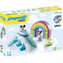 Playmobil 1-2-3 Διασκέδαση στα Σύννεφα με τον Μίκυ & τη Μίνι Μάους για 1-4 Ετών 71319
