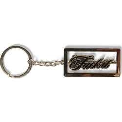 HUF EMBLEM KEYCHAIN