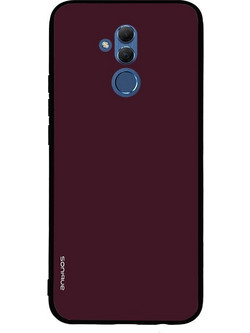 Sonique ColorBloc Series Θήκη Huawei Mate 20 Lite Burgundy