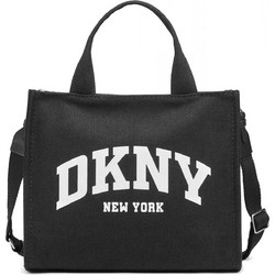 DKNY Hadlee Γυναικεία Τσάντα Χειρός Υφασμάτινη Μαύρη R41AOR57-BSV