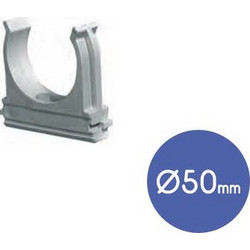 Elettrocanali Στήριγμα Σωλήνα Φ50 - 25 Τεμάχια - Elettrocanali - 2-ECCF50