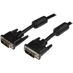 StarTech Cable DVI-D single male - DVI-D single male 3m Μαύρο (DVIDSMM3M)