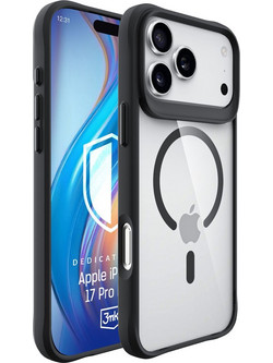 3MK Protection 3MK Satin Armor Magcase For Iphone 17 Pro Max - Transparent Black - (W-3SAMaCa-IP17PM-0)