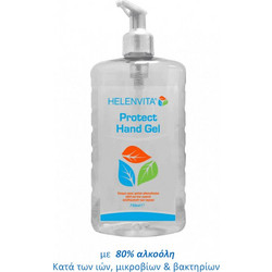 Helenvita Protect Αντισηπτικό Gel Χεριών με Αντλία 750ml