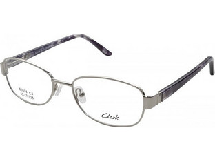 Clark 1014 C04 Σκελετός Γυαλιών Οράσεως Ασημί Μωβ
