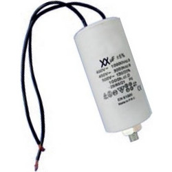Πυκνωτής Λειτουργίας Well 75μF με καλώδιο 400V MOTCAP-75UF-WR-WL