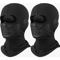 WTACTFUL full face μπαλακλάβα αναβάτη μοτοσυκλέτας, ski, snowboarding 2τεμ. μαύρο