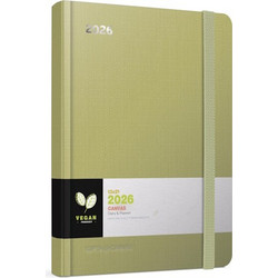 ΗΜΕΡΟΛΟΓΙΟ ΗΜΕΡΗΣΙΟ CANVAS 13X21 LIME 2026