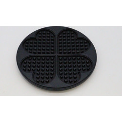 WAFFLE MAKER HEART - Άνω Ζεστή Πλάκα 6