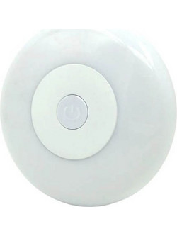 LED Φωτάκι Νυχτός με Διακόπτη 1W RGB LEDNRGB-IRIS-R-WL