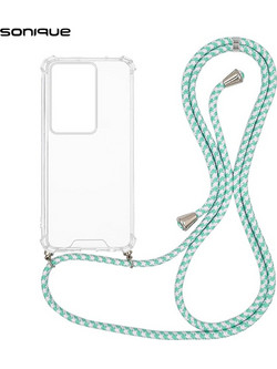 Sonique Armor Clear Θήκη Σιλικόνης με Κορδόνι Oppo A79 5G Veraman