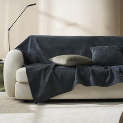 Gofis Home Ριχτάρι Τριθέσιου Καναπέ 180x310cm Nimbus Pearl Grey 447/42