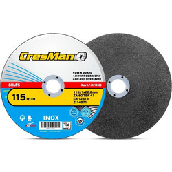 Δίσκος κοπής inox Cresman 230mmX1.9mm