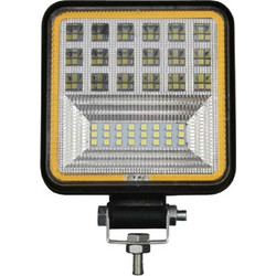 Arrango Led Αδιάβροχος Προβολέας Αυτοκινήτου 130W 6500Κ Μαύρος AP48340