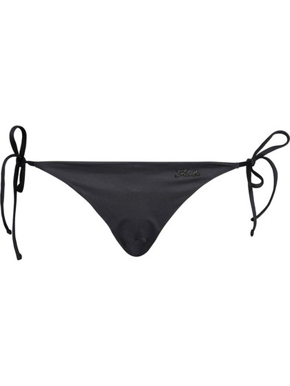 Karl Lagerfeld Bikini Slip Μαύρο KL20WBT10