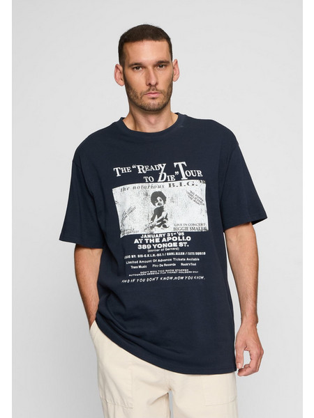 Biggie Tour Tee navy
