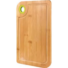 Ξύλινος Δίσκος Κοπής Bamboo 30x20.5x1cm Kmt Style 5403267 Πράσινο