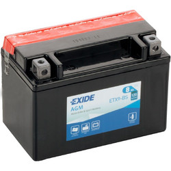 Exide Μπαταρία Μοτοσυκλέτας YTX9-BS 8Ah