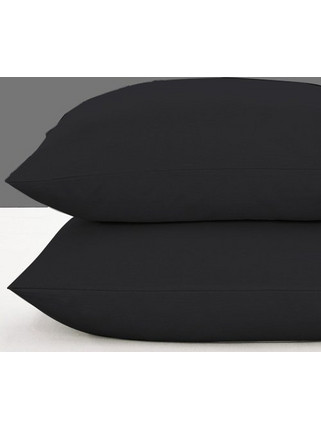 Σετ Μαξιλαροθήκες 2 τεμαχίων 50x70cm Black 42157129