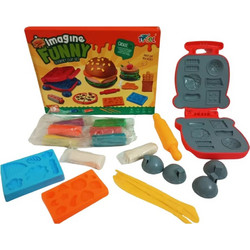 Πλαστελίνη Παιχνίδι Μαγειρικής για 3+ Ετών Gourmet Clay Set - 19τμχ