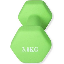 Βαράκι Γυμναστικής Neopren 3kg Πράσινο